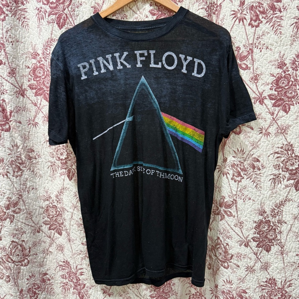 Pink Floyd Dark Side of the Moon Graphic T-Shirt Black M